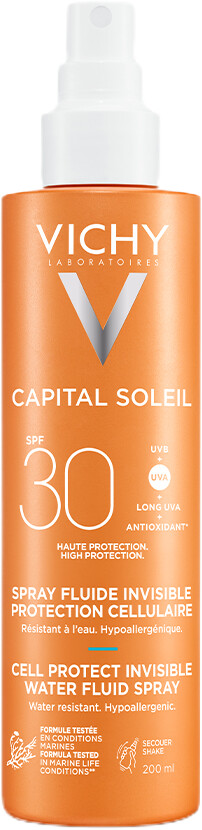 Vichy Capital Soleil Solar Protective Water - Illuminating Tan SPF30 200ml