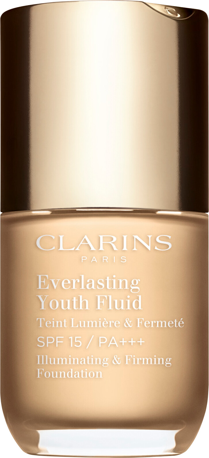 Clarins Everlasting Youth Fluid Illuminating and Firming Foundation SPF15 30ml 100.5 - Cream