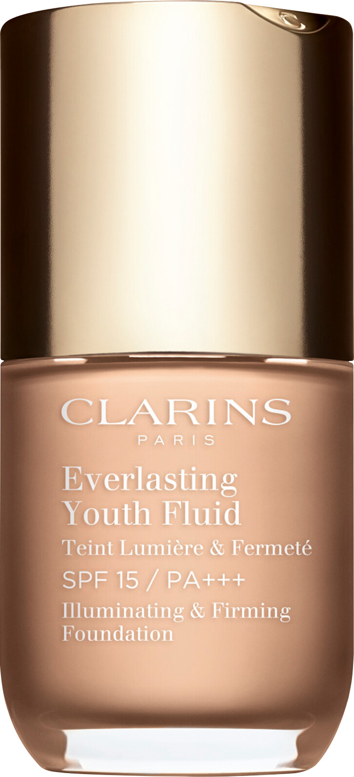 Clarins Everlasting Youth Fluid Illuminating and Firming Foundation SPF15 30ml 102.5 - Porcelain