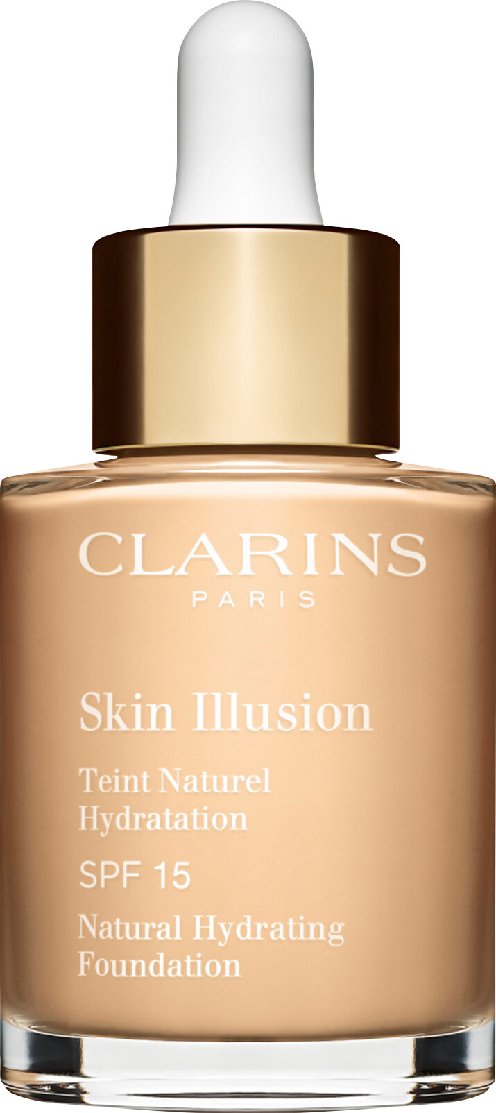 Clarins Skin Illusion Natural Hydrating Foundation SPF15 30ml 101 - Linen