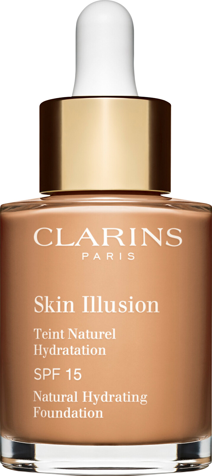 Clarins Skin Illusion Natural Hydrating Foundation SPF15 30ml 108.5 - Cashew