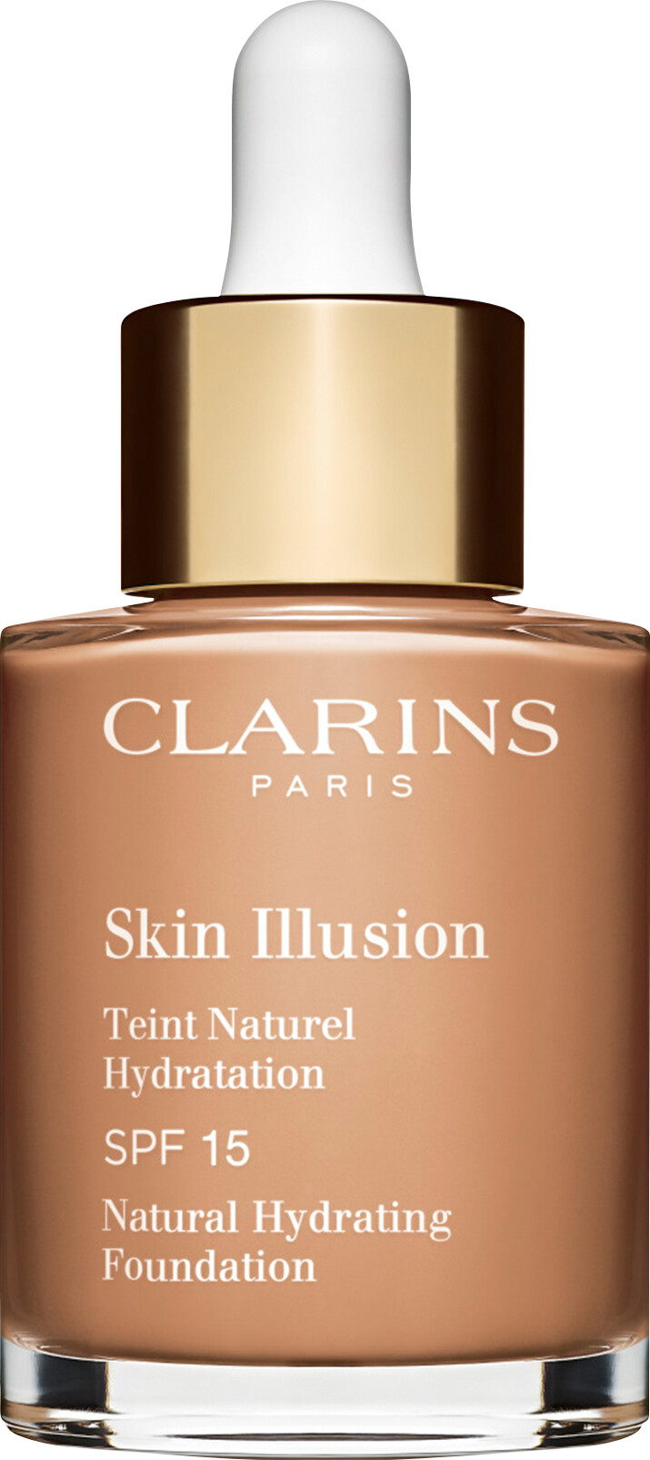 Clarins Skin Illusion Natural Hydrating Foundation SPF15 30ml 112 - Amber