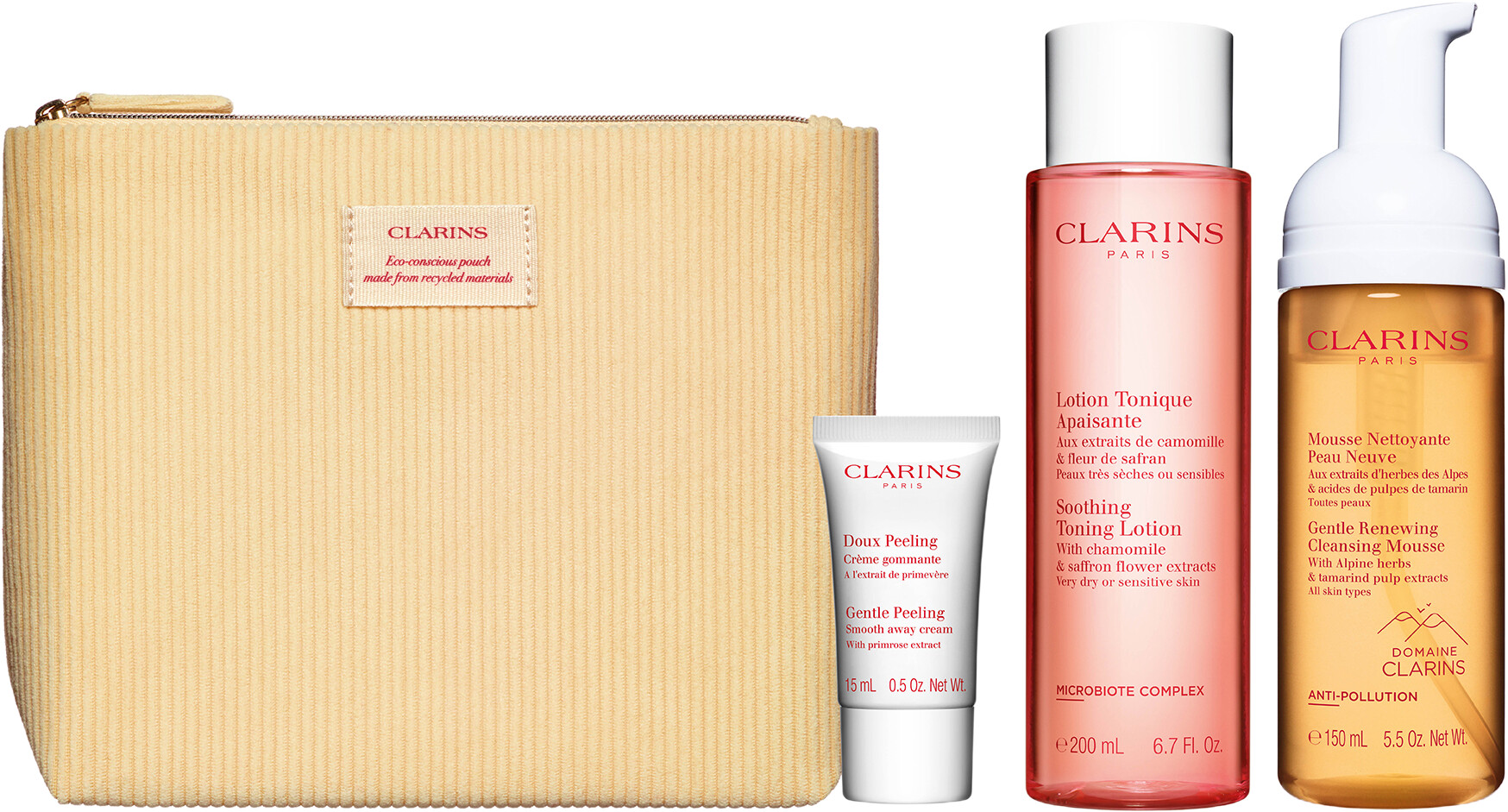 Clarins My Cleansing Essentials Sensitive Skin Gift Set