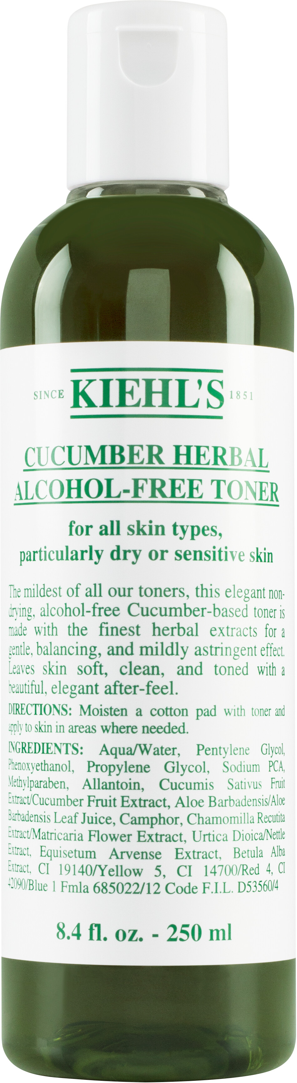 Kiehl's Cucumber Herbal Alcohol-Free Toner 250ml