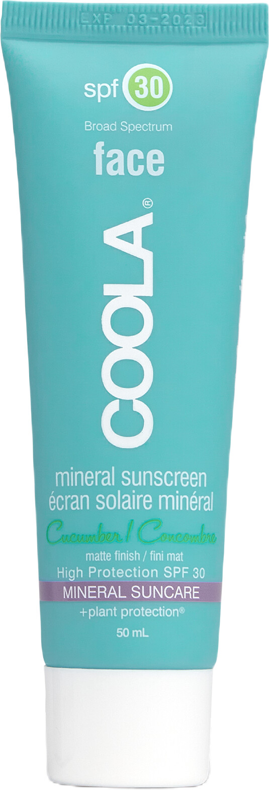 Coola Mineral Cucumber Matte Finish Sunscreen SPF30 50ml