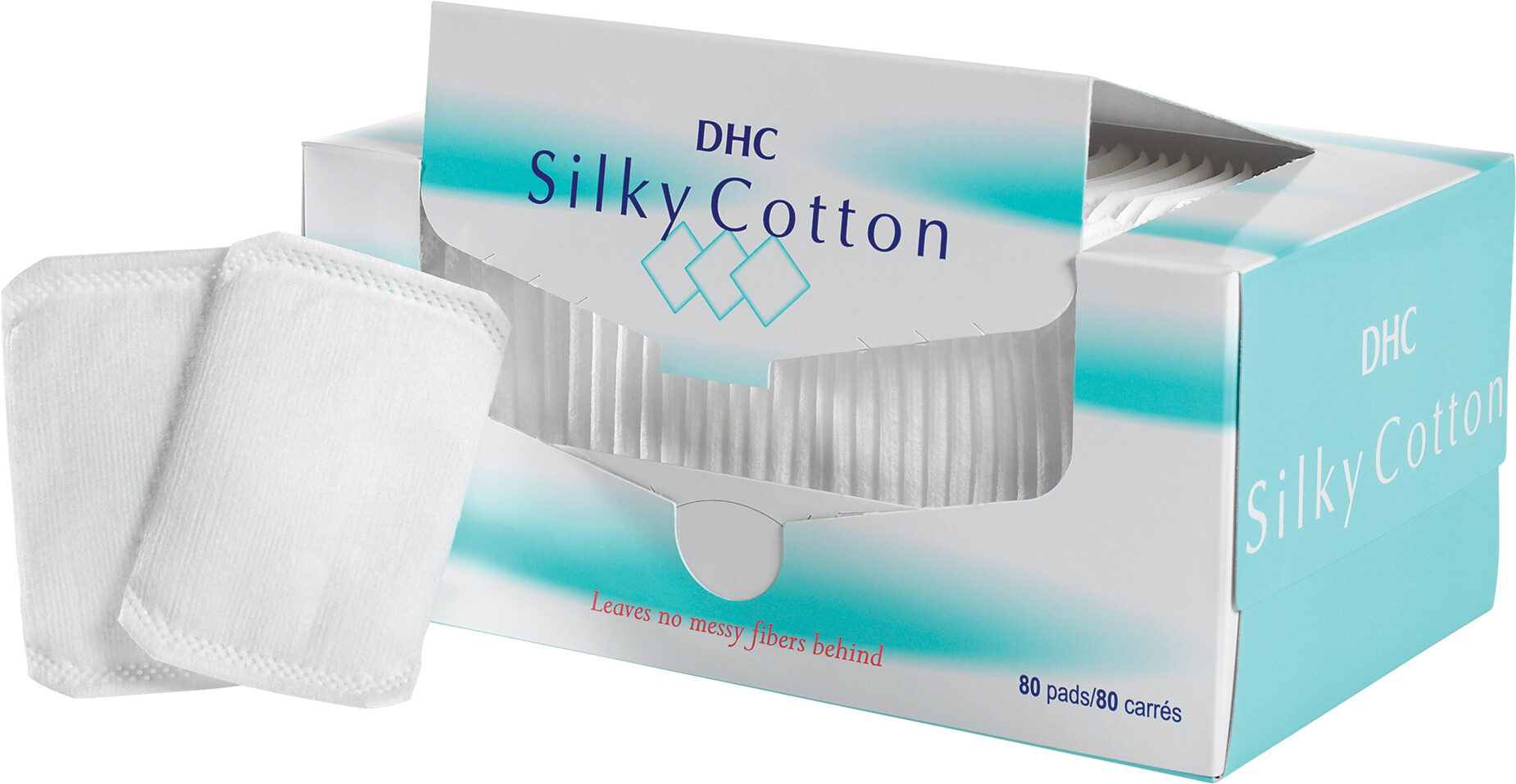 DHC Silky Cotton - Cosmetic Pad 80 Pads