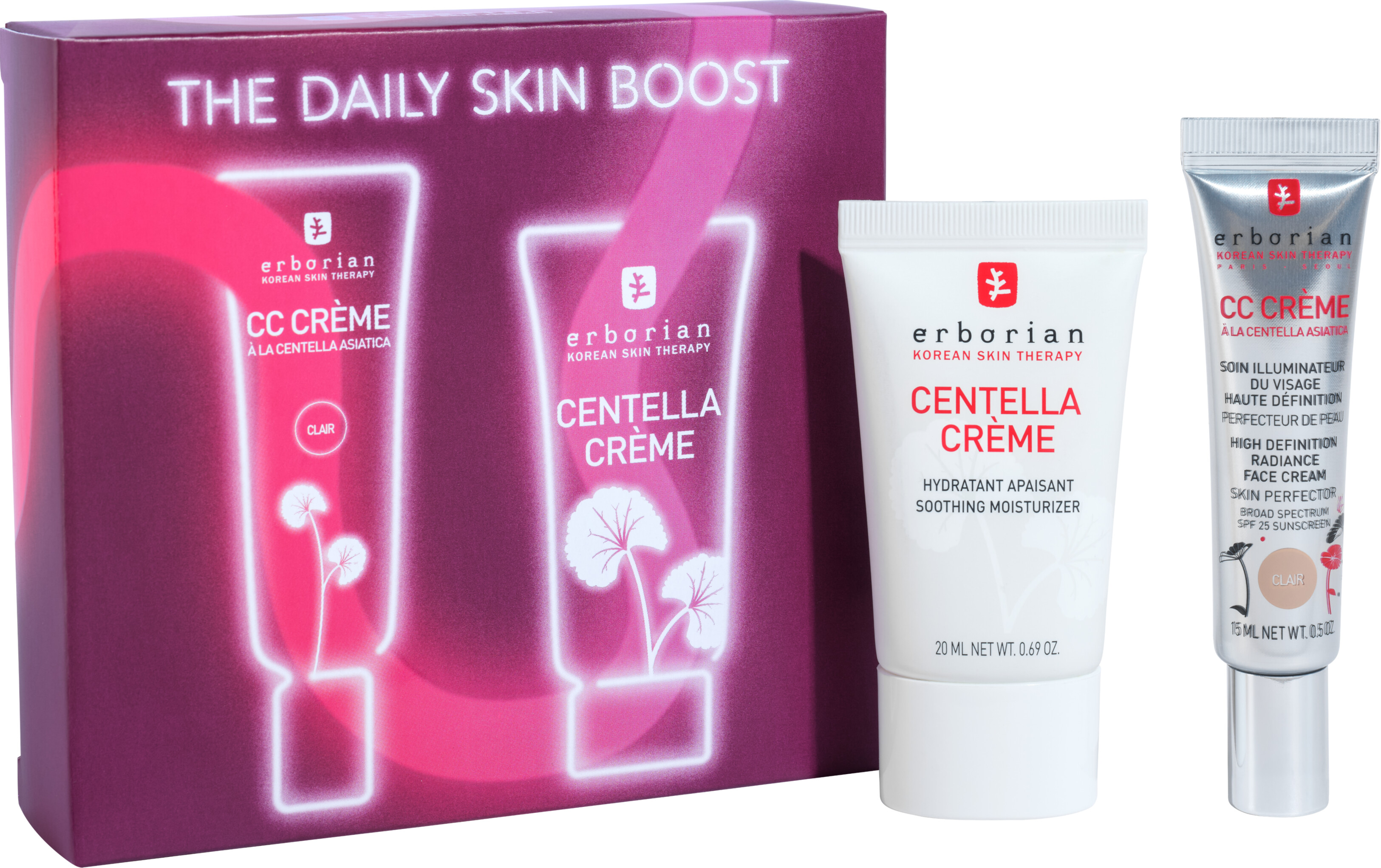 Erborian The Daily Skin Boost Gift Set Clair