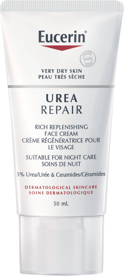 Eucerin Urea Repair Rich Replenishing Face Cream - 5% Urea 50ml