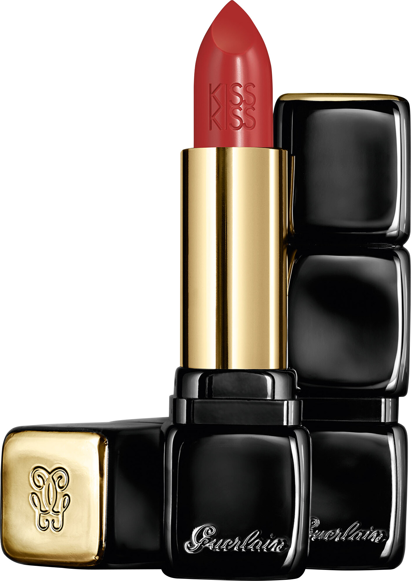 GUERLAIN KISSKISS Creamy Shaping Lip Colour 3.5g 330 - Red Brick