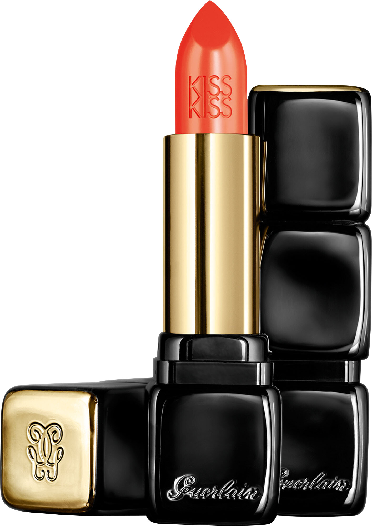GUERLAIN KISSKISS Shaping Cream Lip Colour 3.5g 542 - Orange Peps