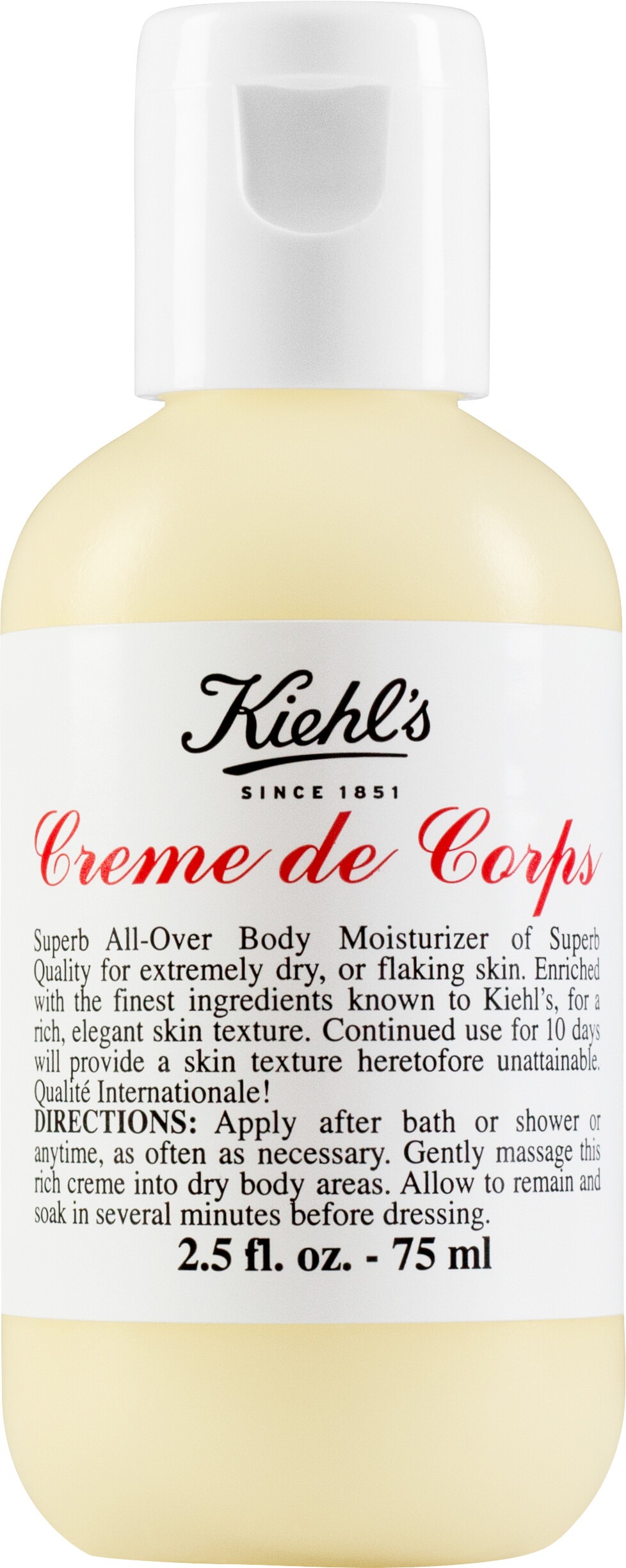 Kiehl's Creme de Corps All-Over Body Moisturiser 75ml