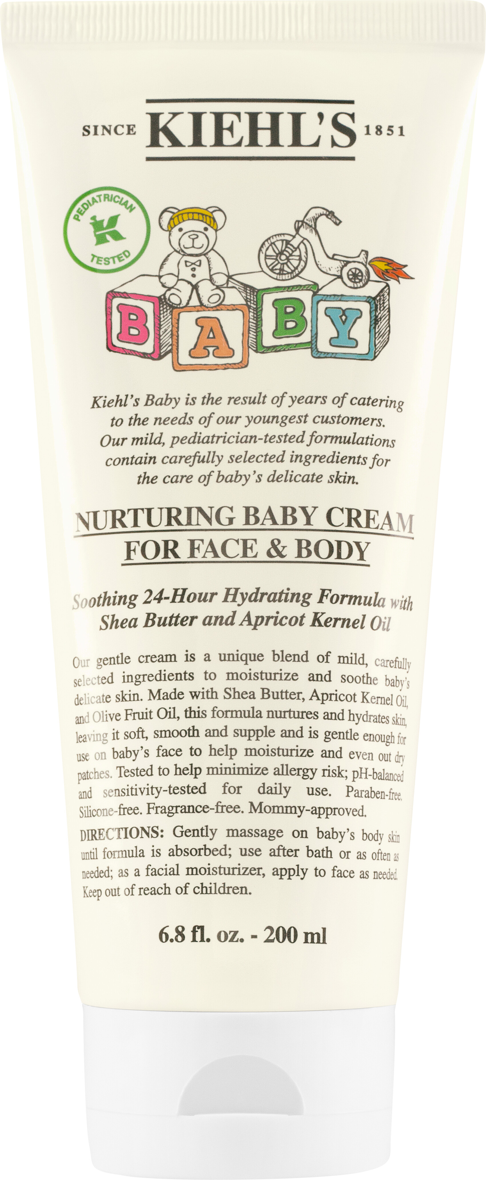 Kiehl's Baby Nurturing Cream for Face & Body 200ml
