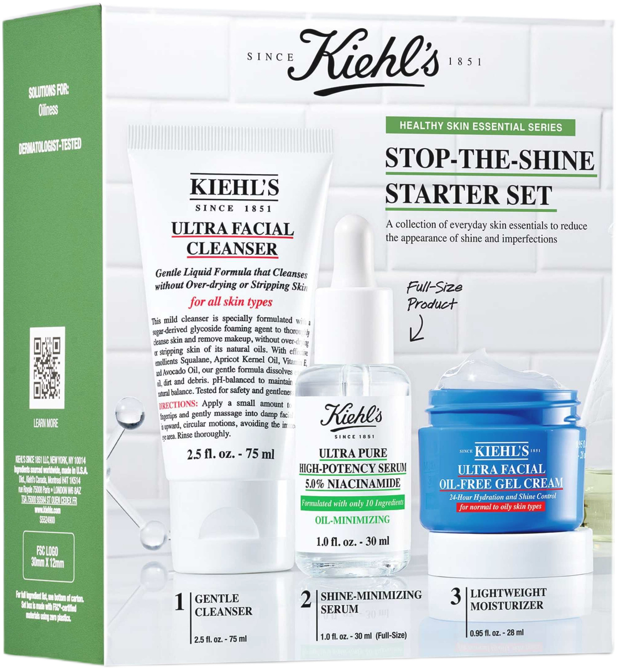 Kiehl's Ultra Pure Stop-The-Shine Starter Set