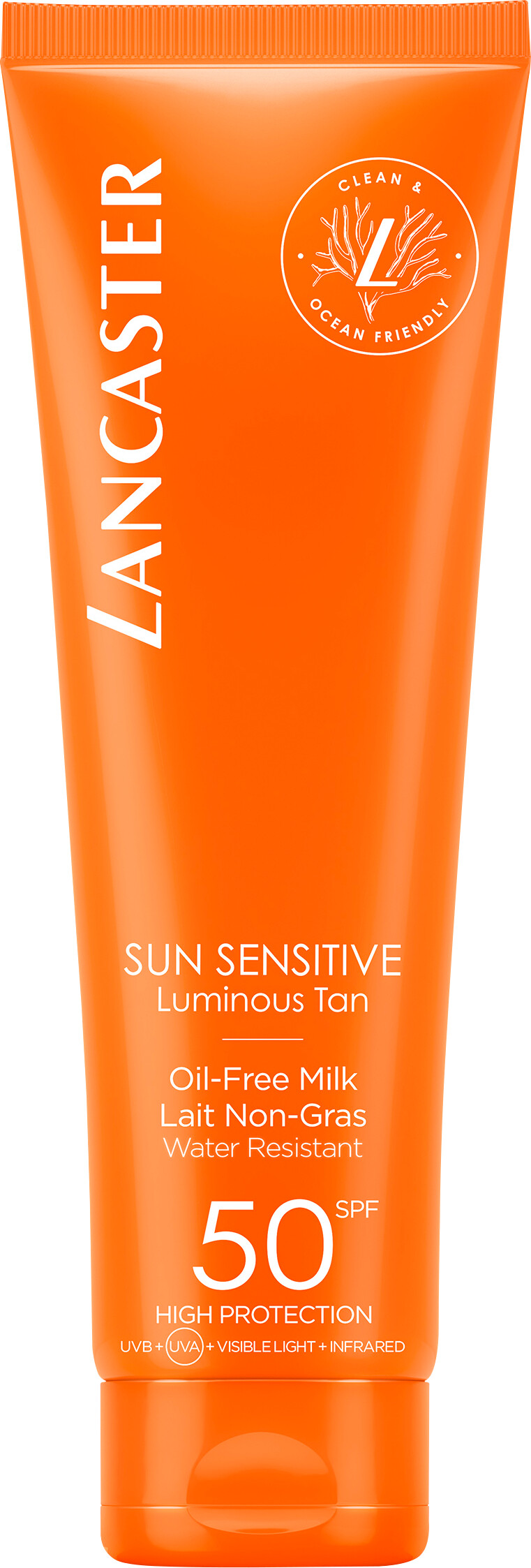 Lancaster Sun Sensitive Luminous Tan Oil-Free Milk SPF50 150ml