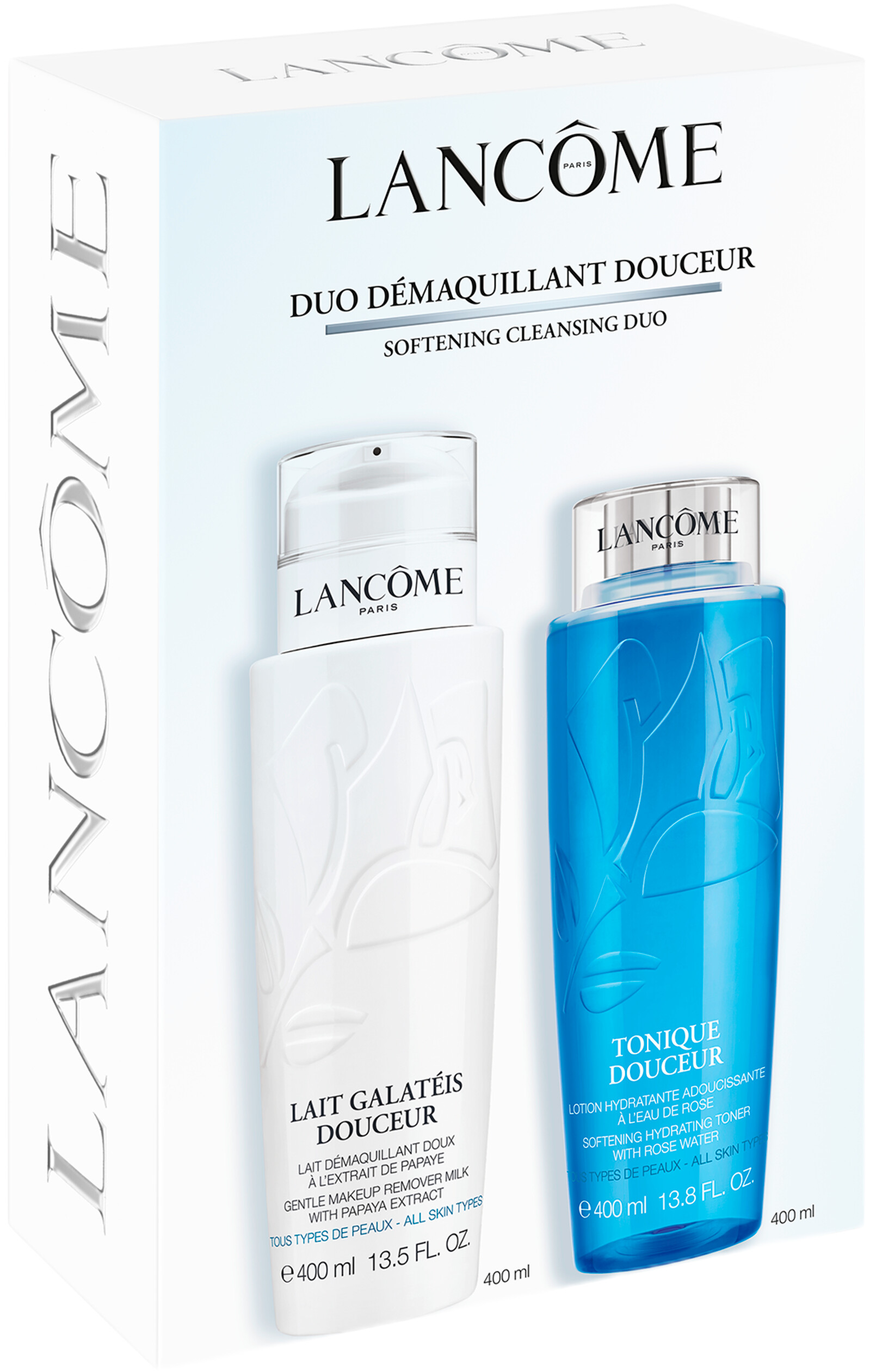 Lancome Softening Cleanser Duo 2 x 400ml Gift Set