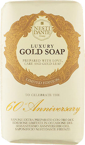 Nesti Dante Luxury Gold Soap 60th Anniversary Edition 250g