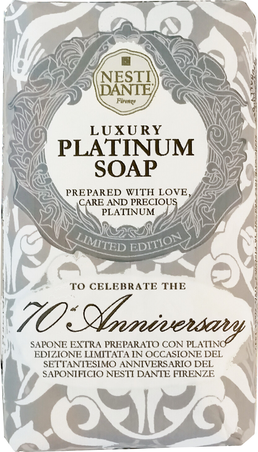 Nesti Dante Luxury Platinum Soap 70th Anniversary Edition 250g