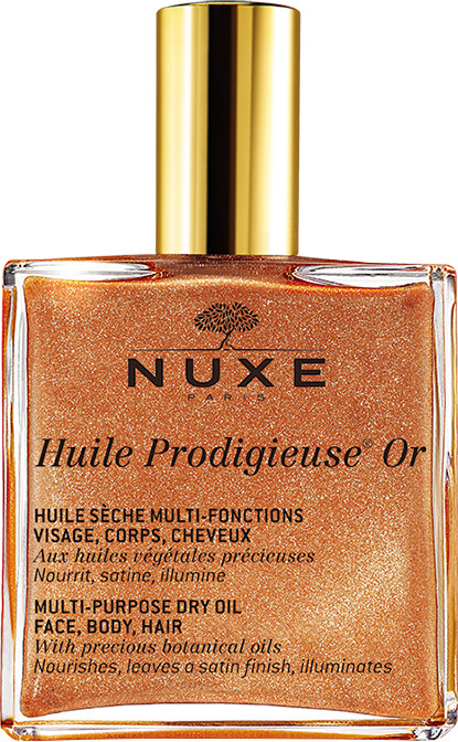 Nuxe Huile Prodigieuse Or Multi-Purpose Golden Dry Oil - Face, Body and Hair 100ml Spray