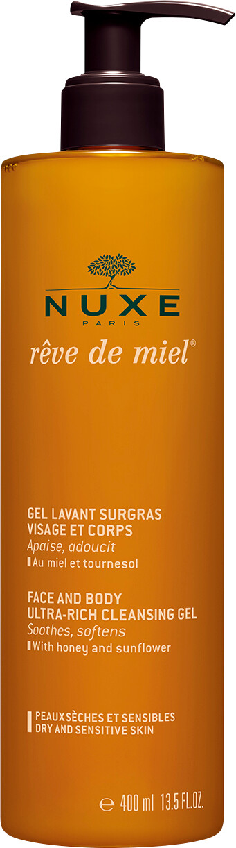 Nuxe Reve de Miel Face and Body Ultra Rich Cleansing Gel 400ml
