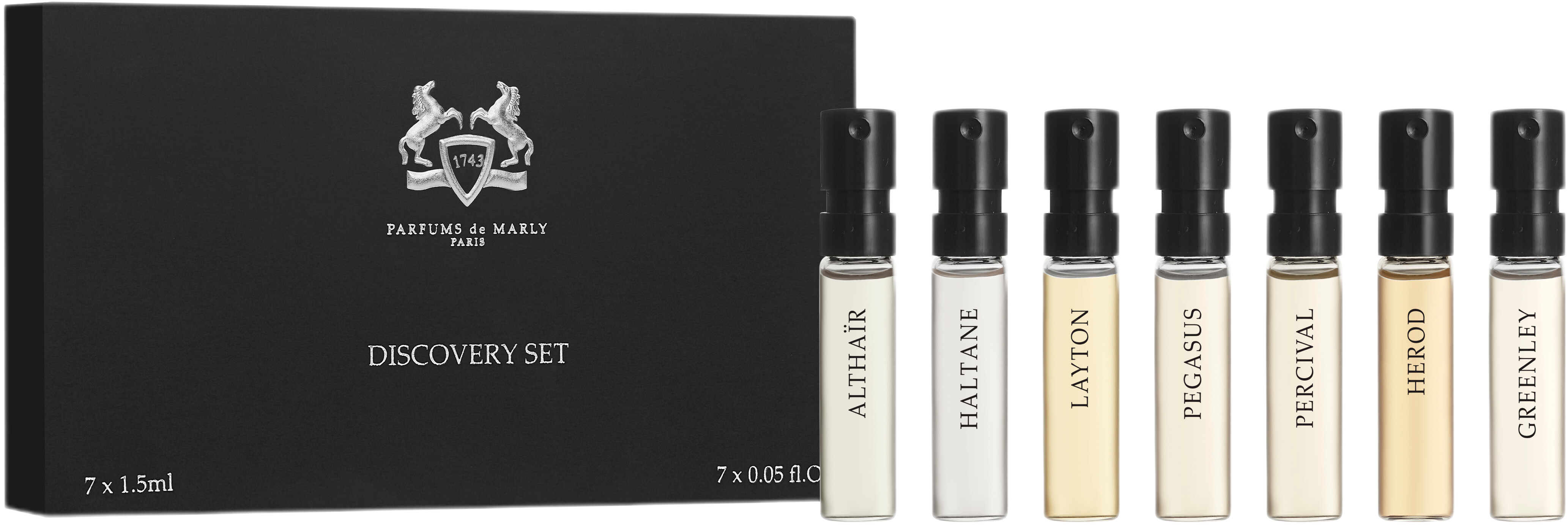 Parfums de Marly Discovery Set Masculine Eau de Parfum Spray 7 x 1.5ml