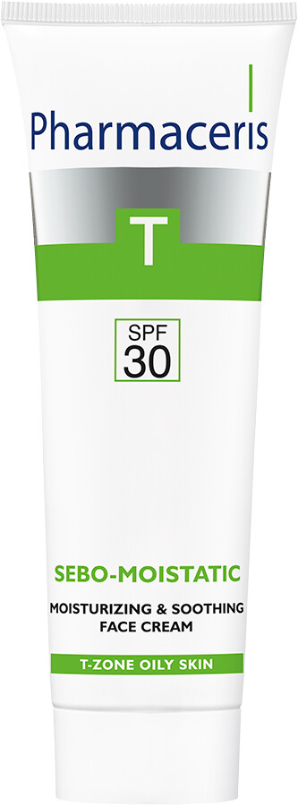 Pharmaceris T Sebo-Moistatic Moisturising & Soothing Face Cream SPF30 50ml