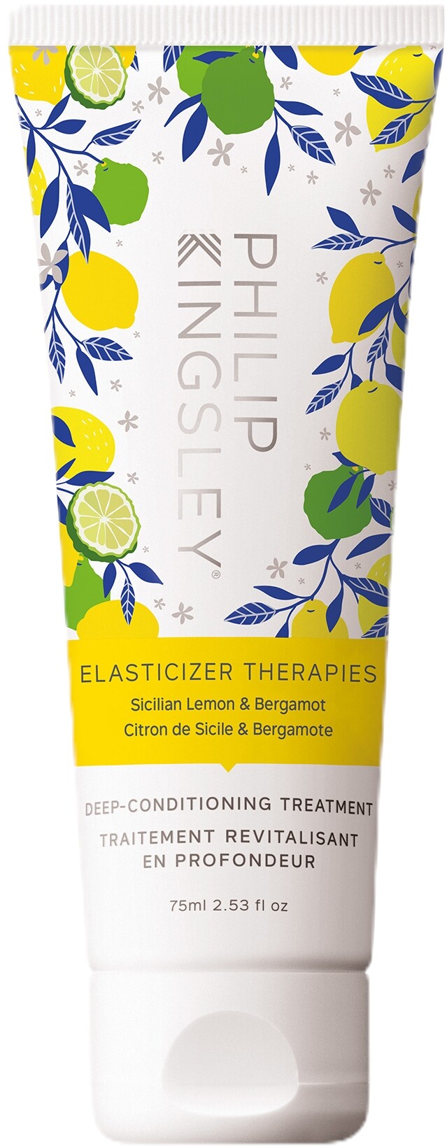 Philip Kingsley Elasticizer Therapies Sicilian Lemon and Bergamot Deep-Conditioning Treatment 75ml