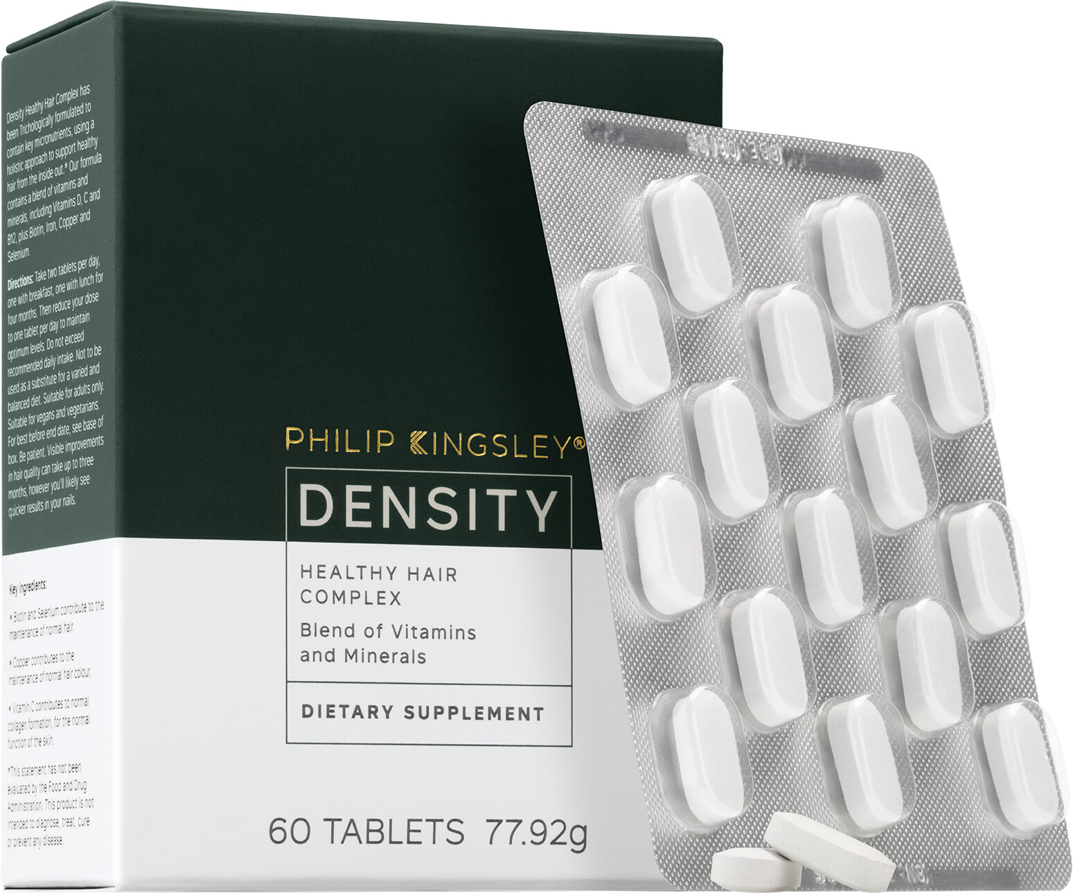 Click to view product details and reviews for Philip Kingsley Density Healthy Hair Complex 60 Tablets.