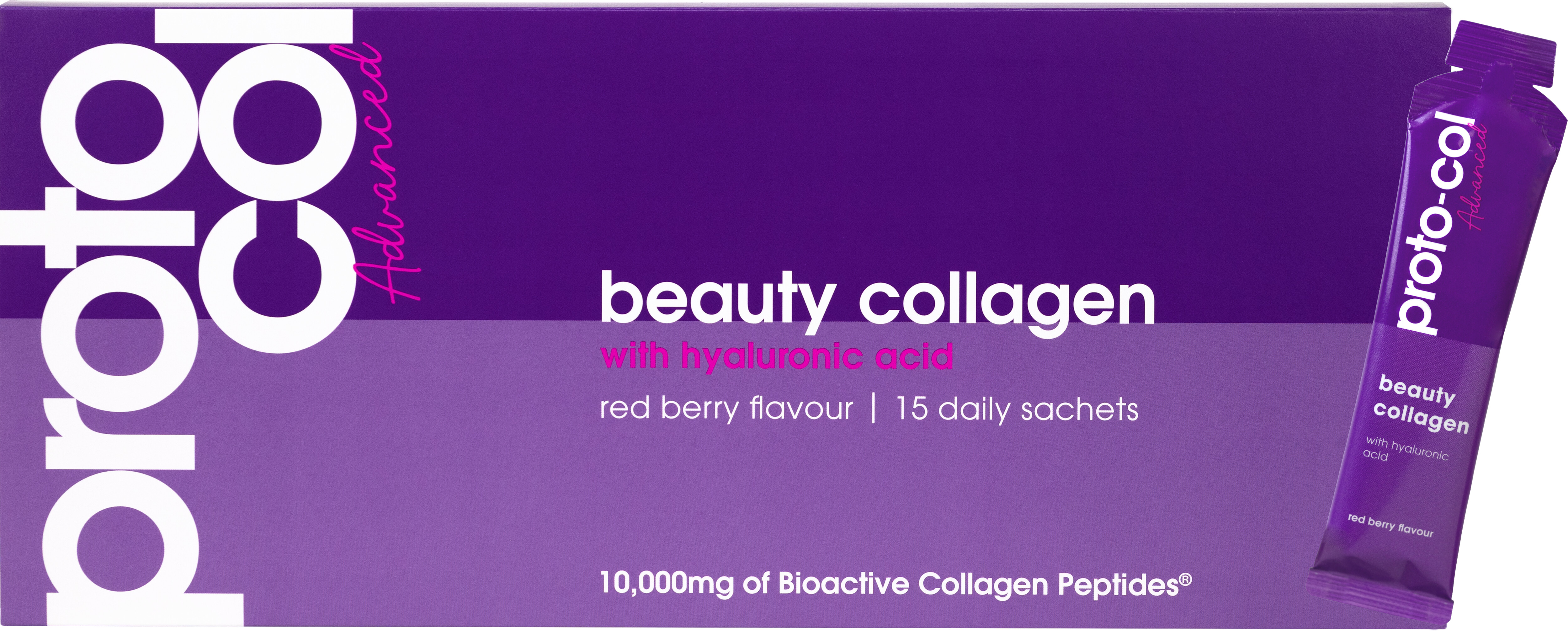 Proto-col Advanced Beauty Collagen Red Berry Flavour 15 Day Kit