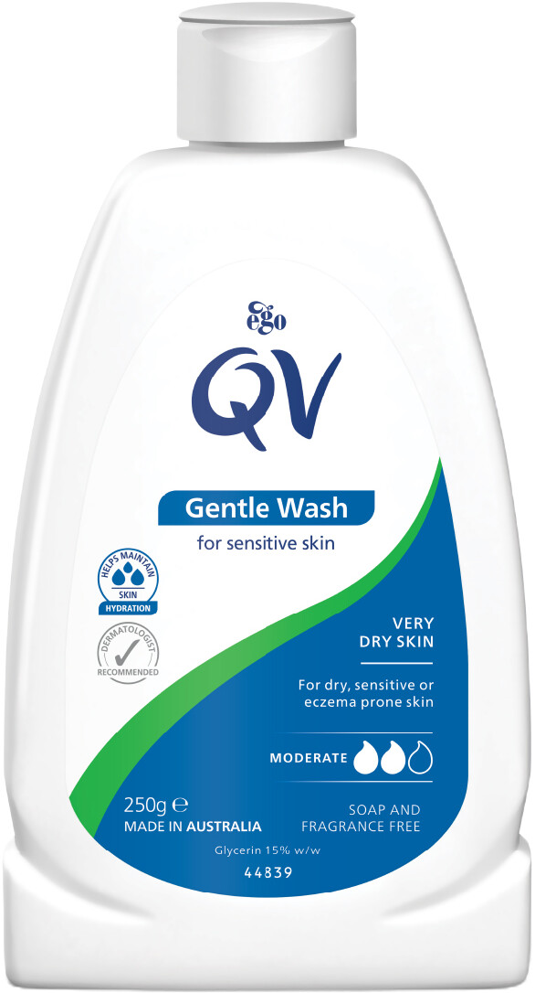 QV Gentle Wash for Sensitive Skin - Very Dry Skin 250g