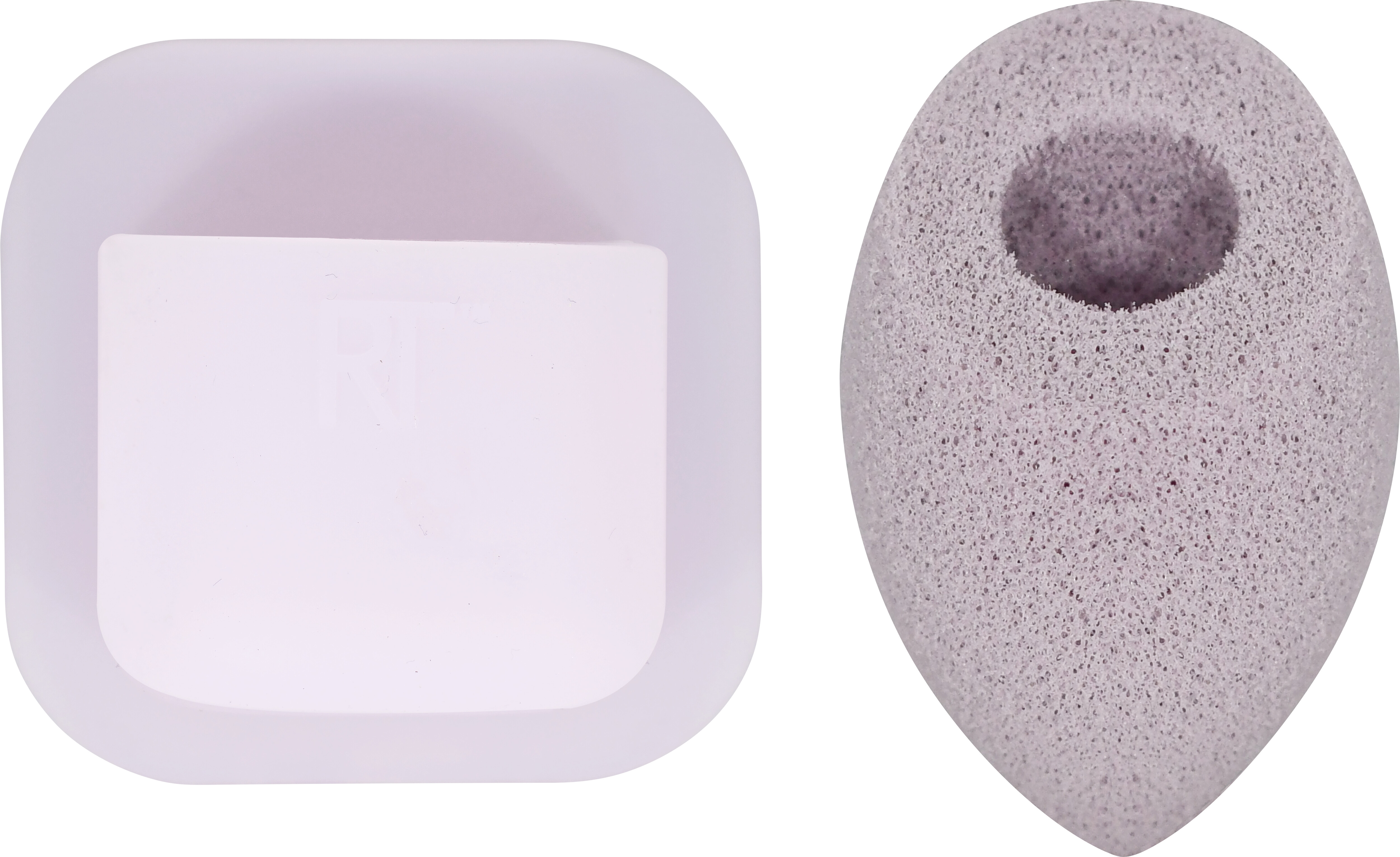 Real Techniques Miracle Cleansing Sponge and Stick & Store Sponge Keeper