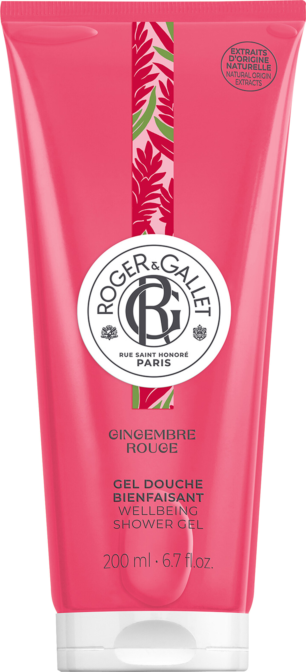 Roger & Gallet Gingembre Rouge Wellbeing Shower Gel 200ml