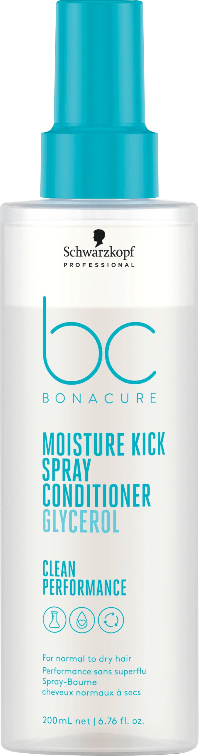 Schwarzkopf Professional BC Bonacure  Moisture Kick Spray Conditioner 200ml