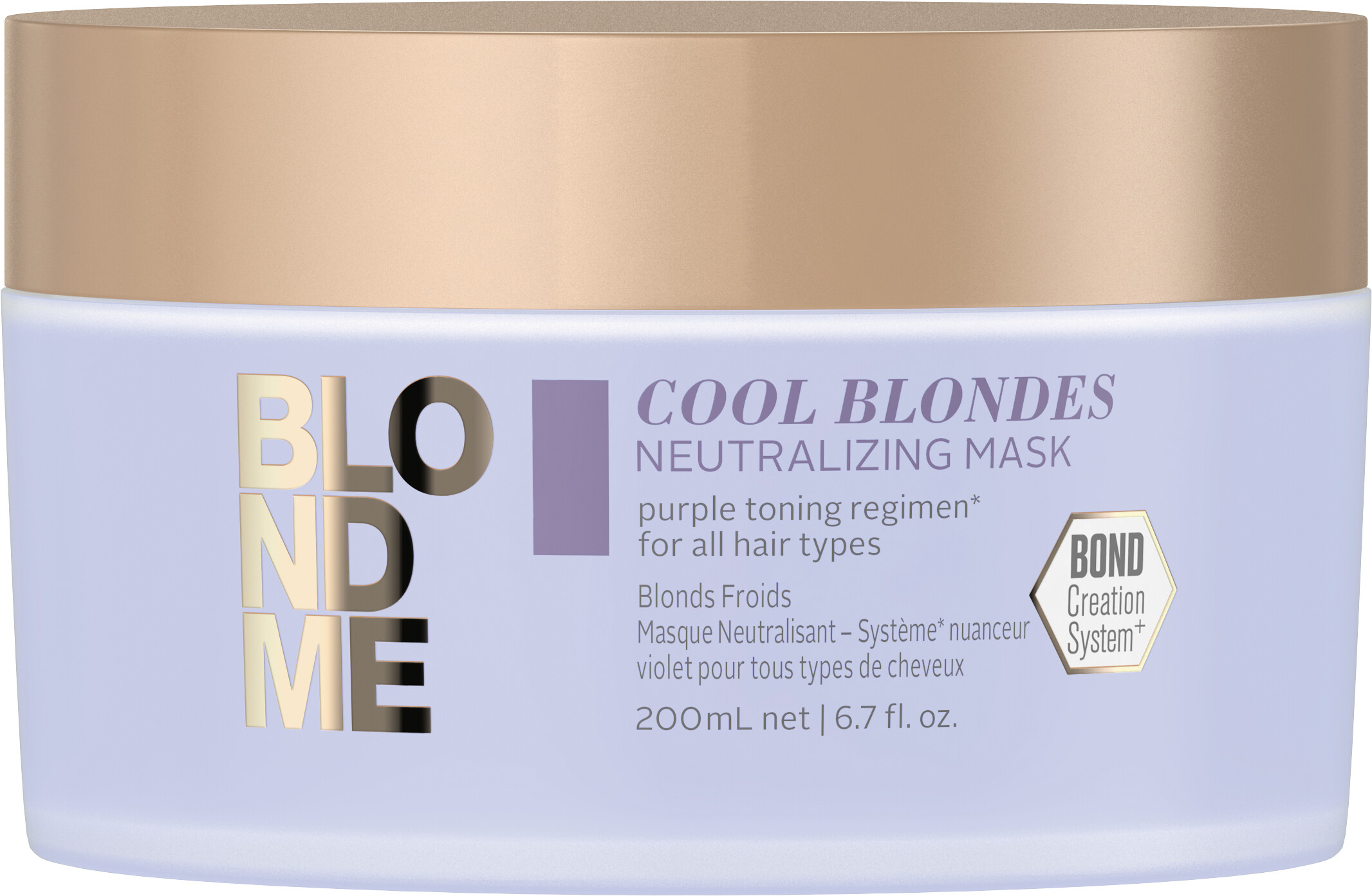 Schwarzkopf Professional BlondMe Cool Blondes Neutralising Mask 200ml