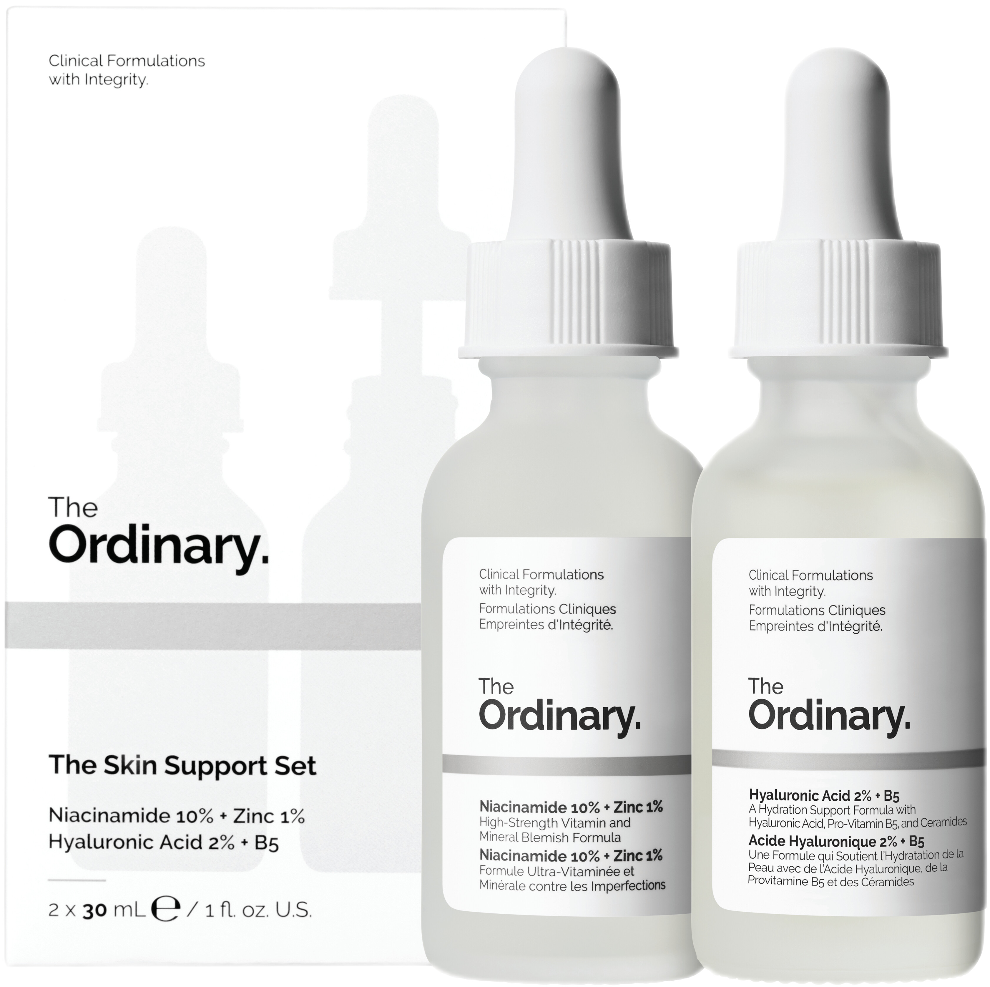 The Ordinary The Skin Support 2 x 30ml Gift Set
