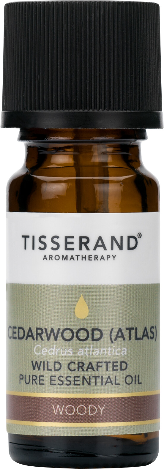 Tisserand Aromatherapy Cedarwood (Atlas) Wild Crafted Pure Essential Oil 9ml