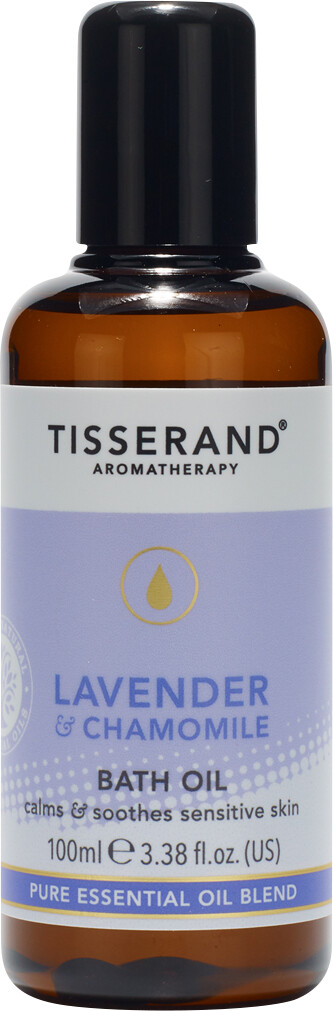 Tisserand Aromatherapy Lavender & Chamomile Bath Oil 100ml