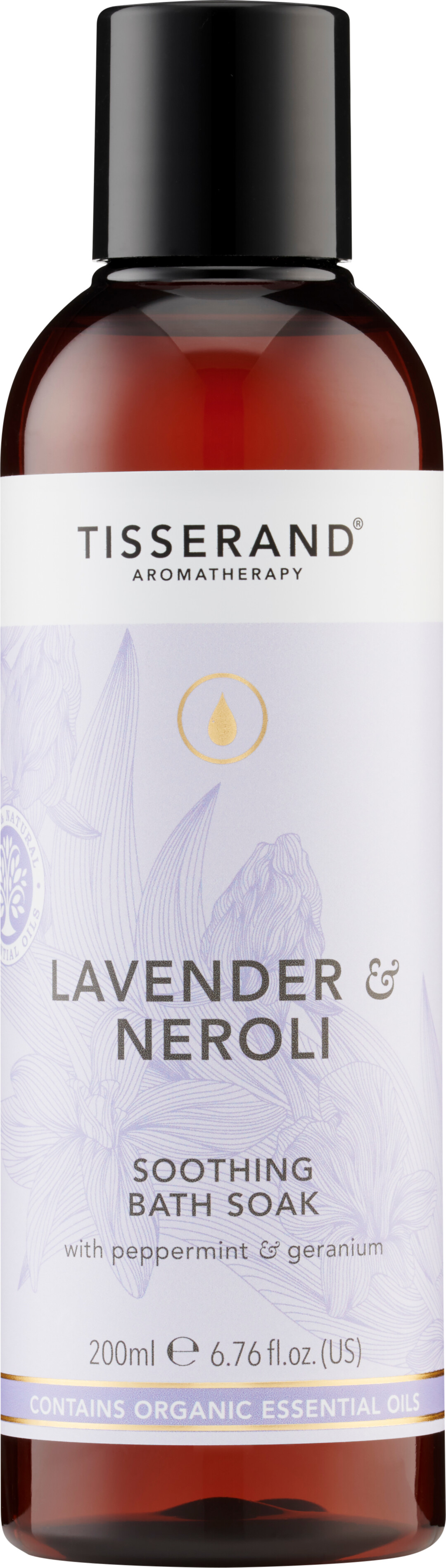 Tisserand Aromatherapy Lavender & Neroli Soothing Bath Soak 200ml