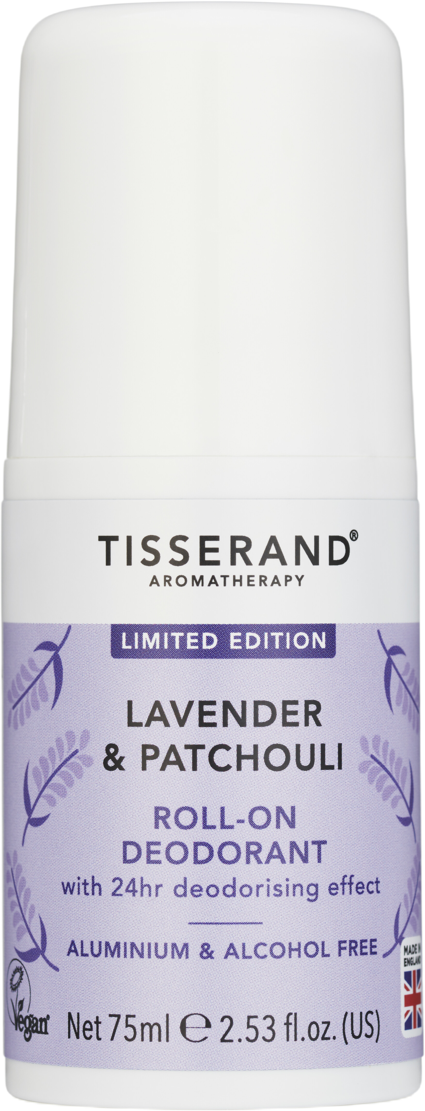 Tisserand Lavender & Patchouli Roll On Deodorant 75ml