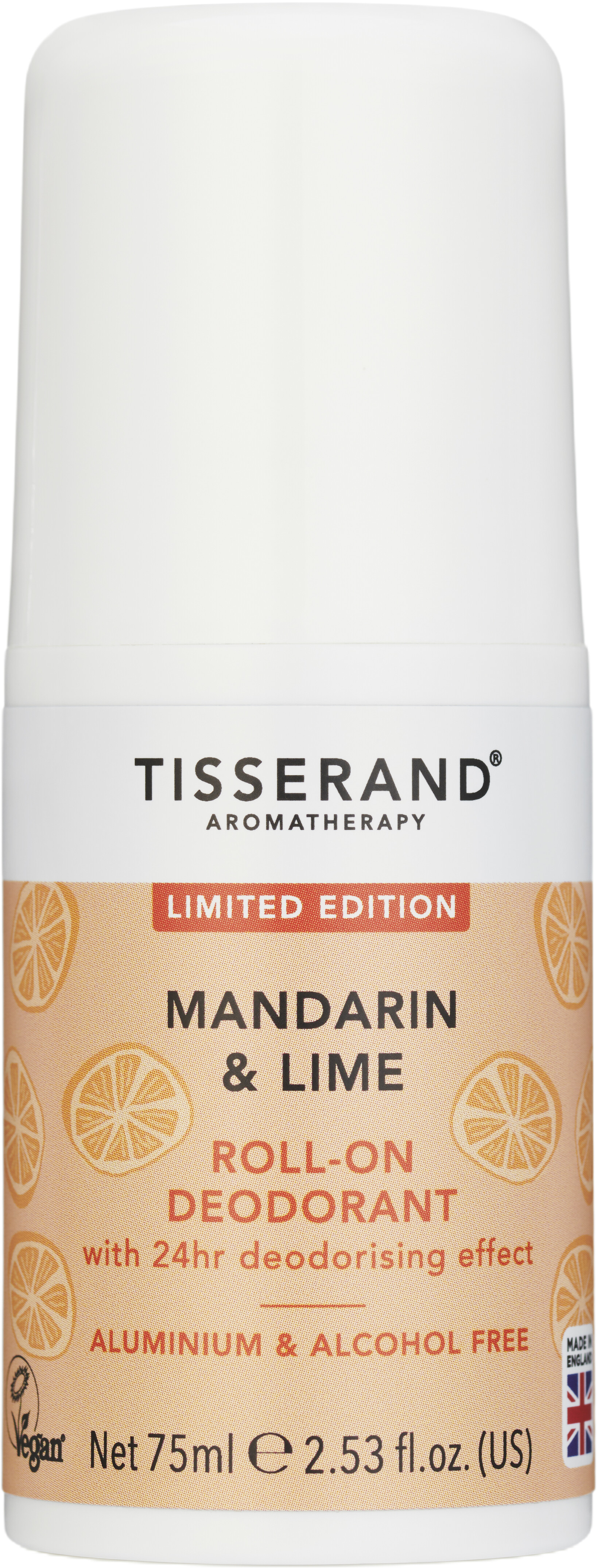 Tisserand Mandarin & Lime Roll On Deodorant 75ml