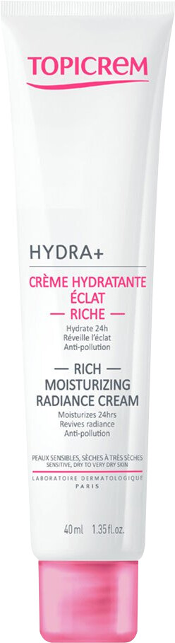 Topicrem Hydra+ Rich Moisturising Radiance Cream 40ml