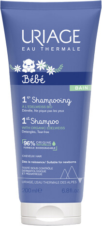 Uriage Bebe 1st Extra-Gentle Soap-Free Shampoo 200ml