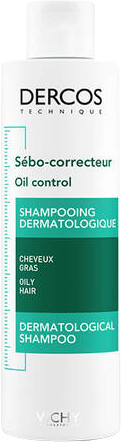 Vichy Dercos Oil Control Advanced Action Shampoo 200ml