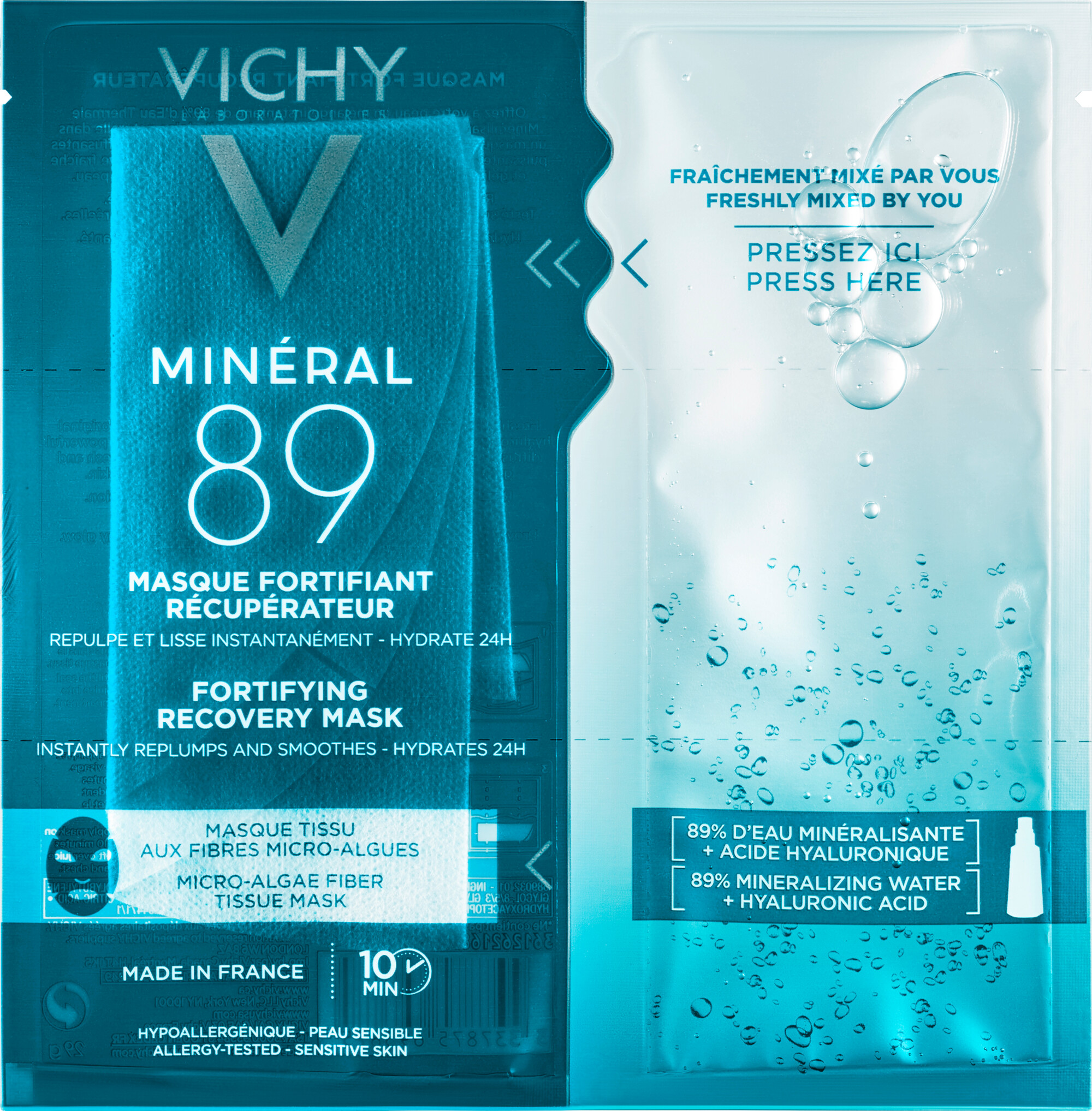 Vichy Mineral 89 Fortifying Instant Recovery Mask 29g