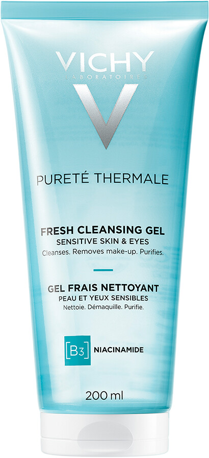 Vichy Purete Thermale Fresh Cleansing Gel for Sensitive Skin and Eyes 200ml