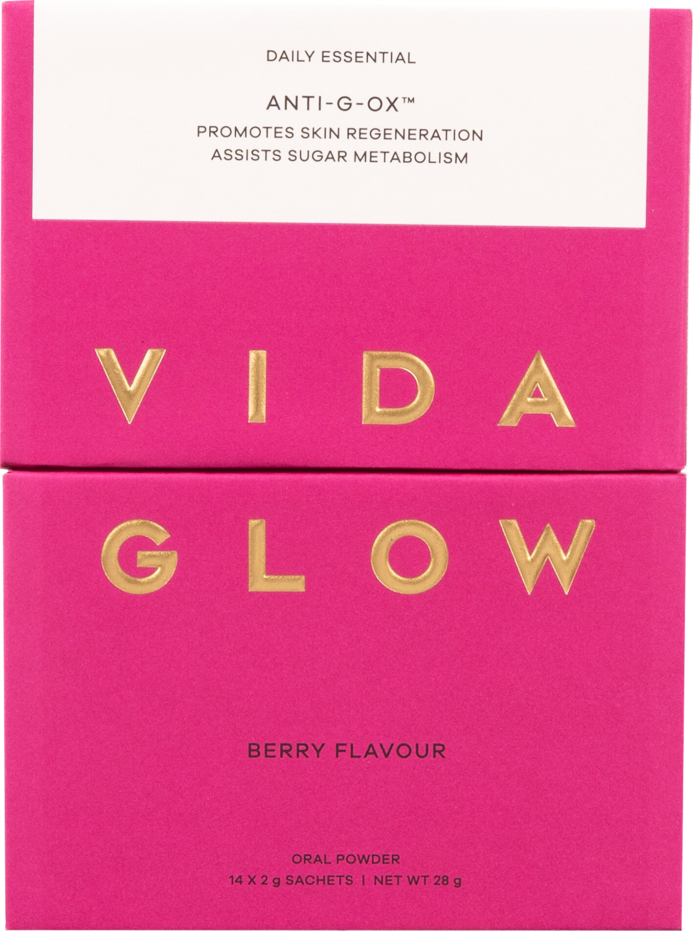 Vida Glow Anti-G-Ox Berry Trial Pack 14 x 2g