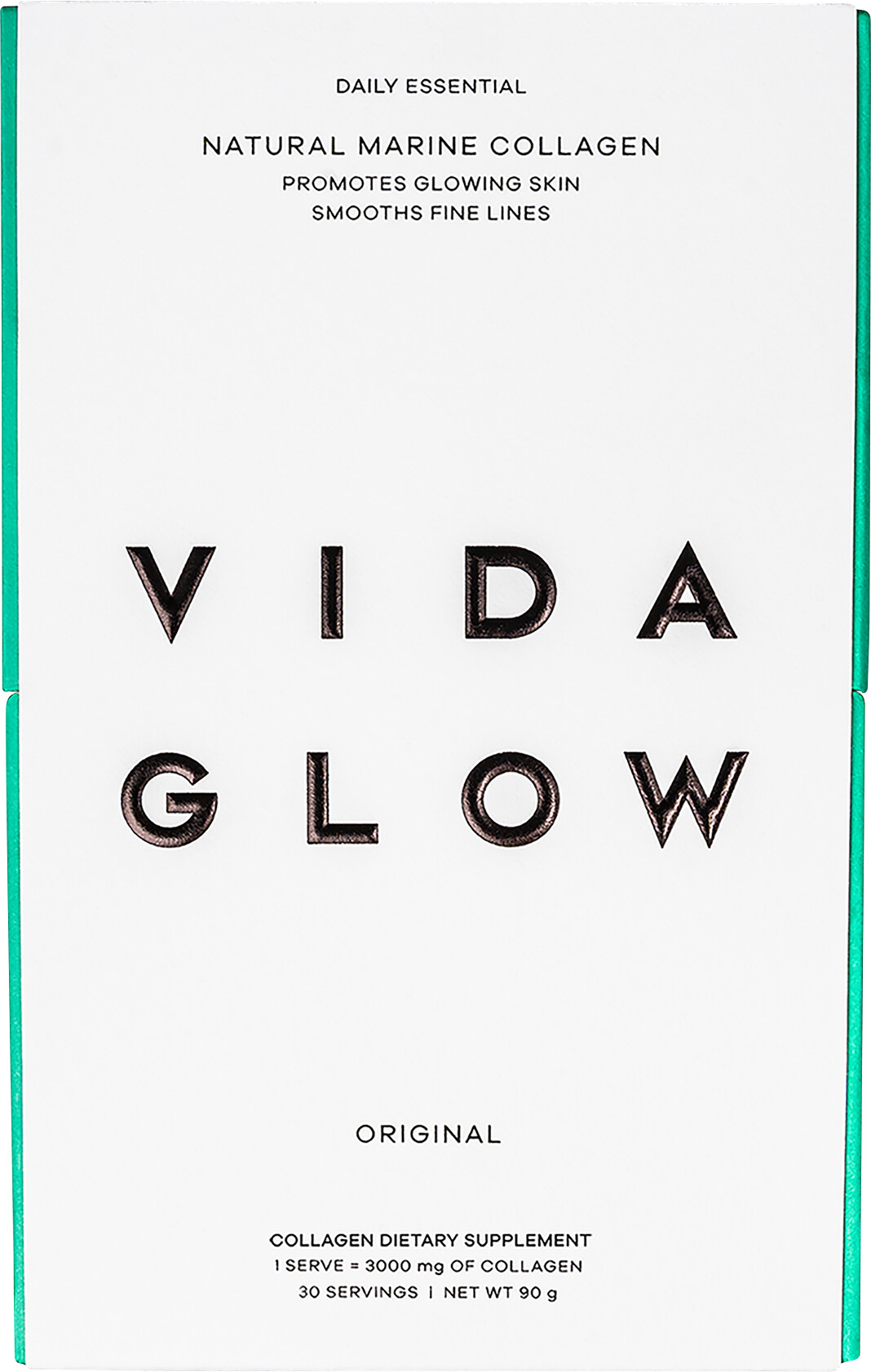 Vida Glow Daily Essential Natural Marine Collagen Sachets 30 x 3g Original